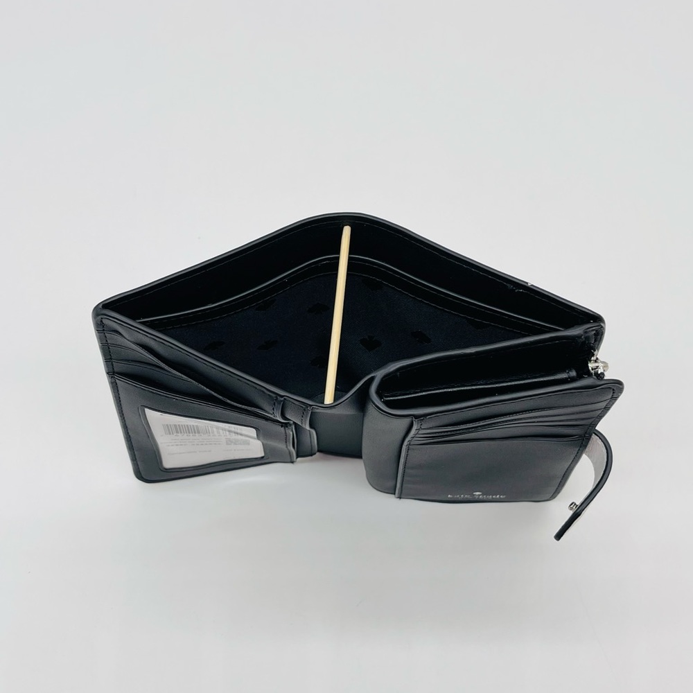 Kate Spade Medium Colorblock Compact Bifold Wallet - Picture 6 of 9